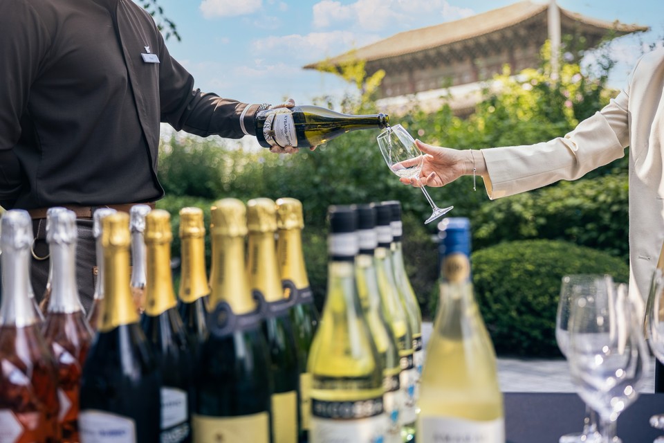 살랑거리는 봄 바람을 맞으며 와인 한잔 채워 피크닉을 즐기기 좋은 요즘, 호텔업계가 봄의 설렘을 가득 안겨줄 다채로운 와인 프로모션을 잇따라 전개한다. 사진=JW 메리어트 동대문 스퀘어 서울