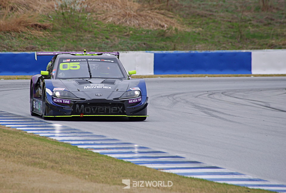 김중근(05번)이 경기 종반 선두를 추격하기 위해 역주하고 있다., 용인=손진석 기자