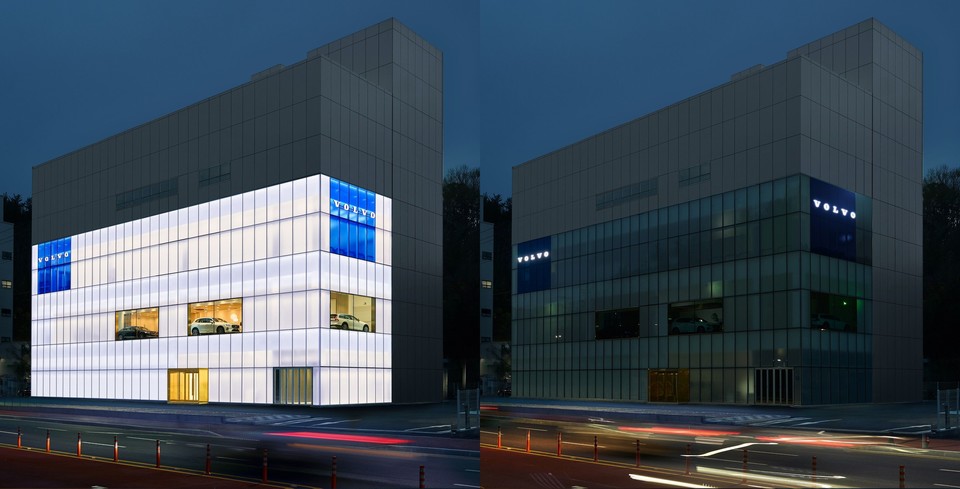 볼보자동차코리아 진주 전시장 모습. 사진=볼보자동차코리아