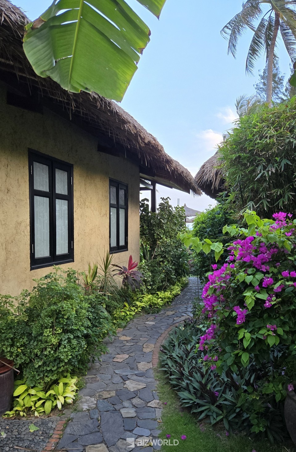 뱀부 빌리지 숙소로 가는 길. 베트남=손진석 기자