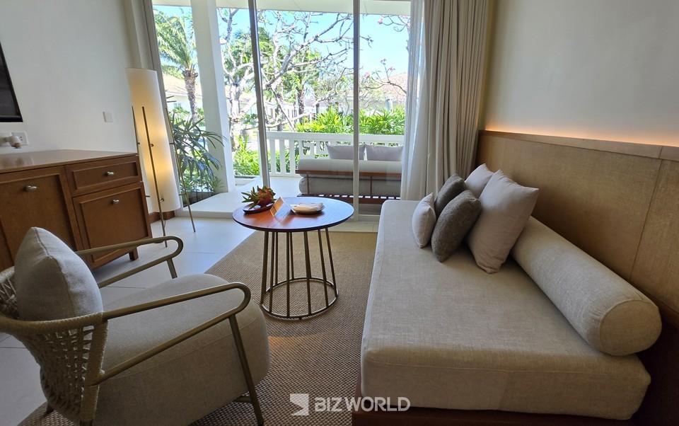 숙소에서 바라본 풍경. 베트남=손진석 기자