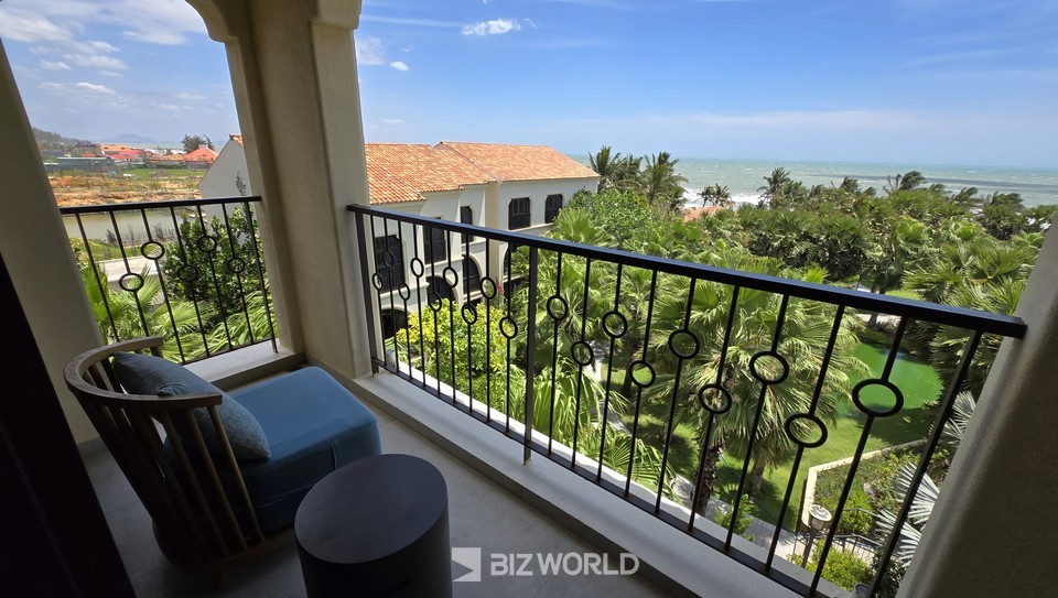 패밀리 스취트 룸 발코니 전경. 베트남=손진석 기자