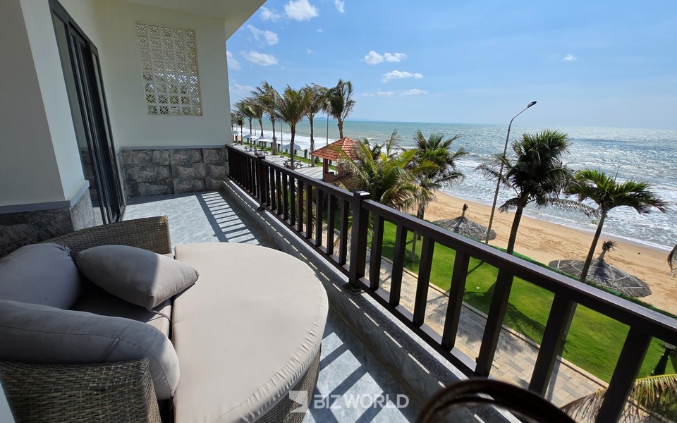 발코니에서 바라본 풍경. 베트남=손진석 기자