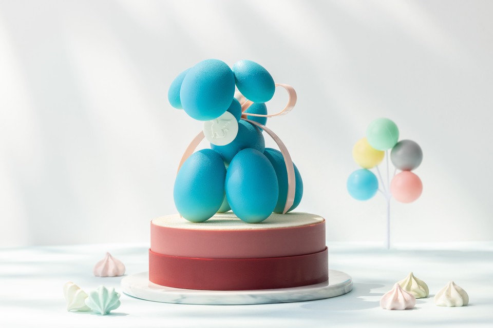 JW 메리어트 동대문 스퀘어 서울 '서울 베이킹 컴퍼니'의 갸또 오 카도 케이크. 사진=JW 메리어트 동대문 스퀘어 서울