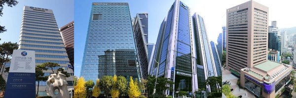 국내 4대 금융지주(KB·신한·하나·우리)가 올해 1분기에도 사상 최대 실적을 경신할 것으로 전망된다. 사진=각 사
