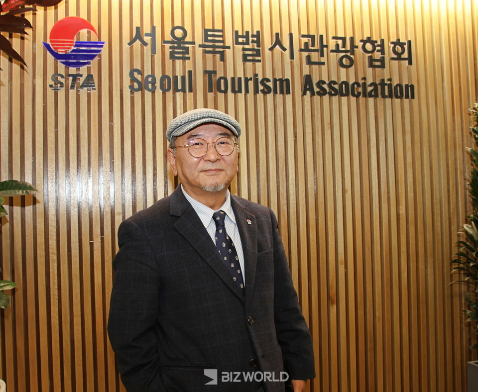 김명섭 서울시관광협회 국내여행업위원장. 사진=손진석 기자