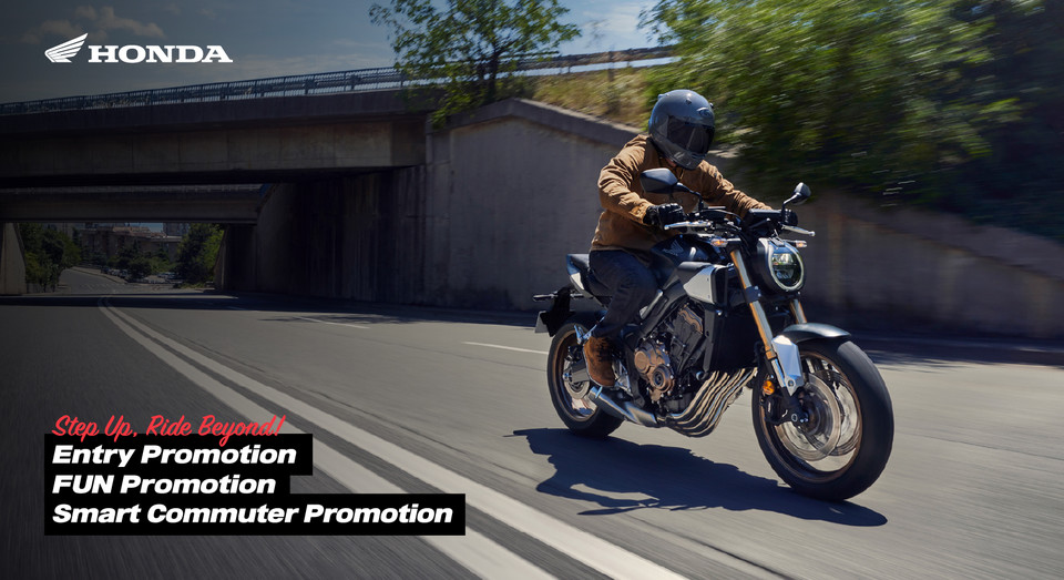 4월 모터사이클 구매 프로모션 포스터. 사진=혼다코리아