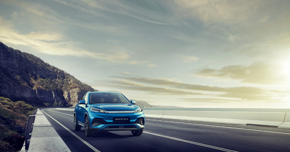 BYD 아토 3 주행 모습. 사진=BYD코리아