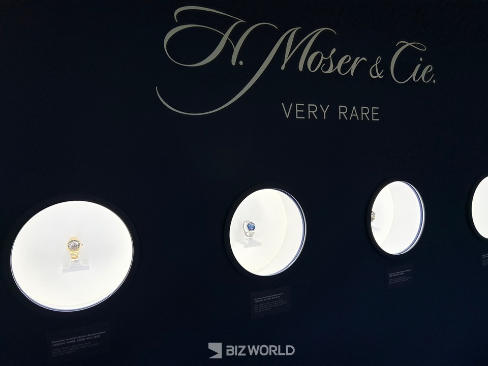 갤러리아 단독 부티크에 입고될 모저앤씨의 상품들. 사진=김선주 기자