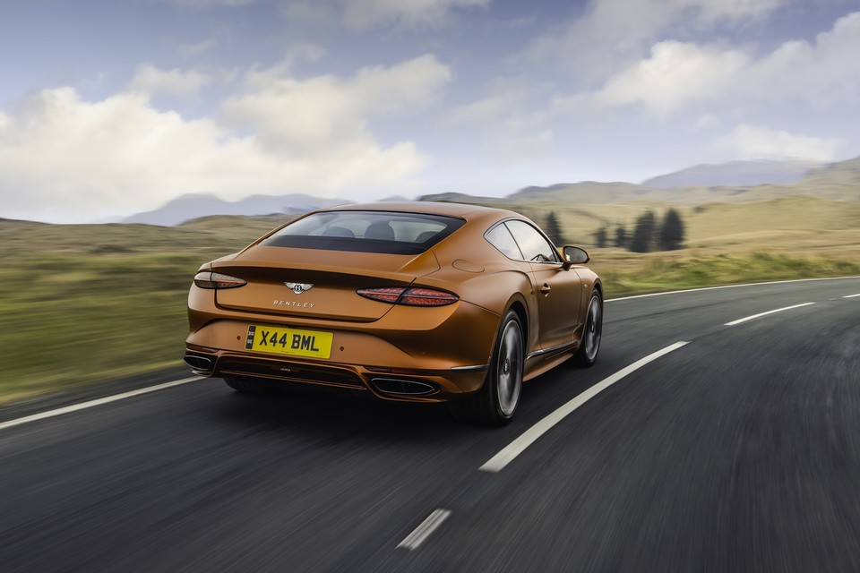 벤틀리 더 뉴 컨티넨탈 GT 스피드 후측면. 사진=벤틀리모터스코리아