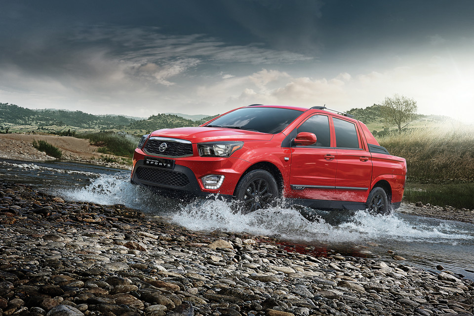 2017년 출시된 코란도 스포츠. 사진=KGM