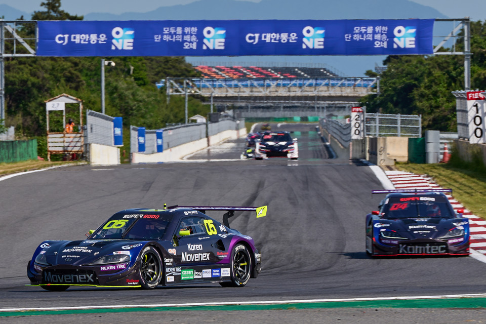 영암 코리아 인터내셔널 서킷에서 진행됐던 2024 오네 슈퍼레이스 챔피언십 3라운드 경기 모습. 사진=슈퍼레이스