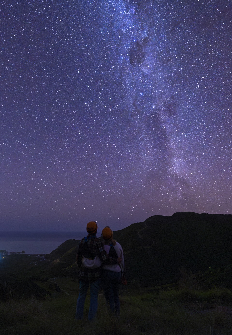 스타게이징의 낭만과 집라인의 스릴을 동시에 경험하는 특별한 순간. 사진=Rachel Gillespie