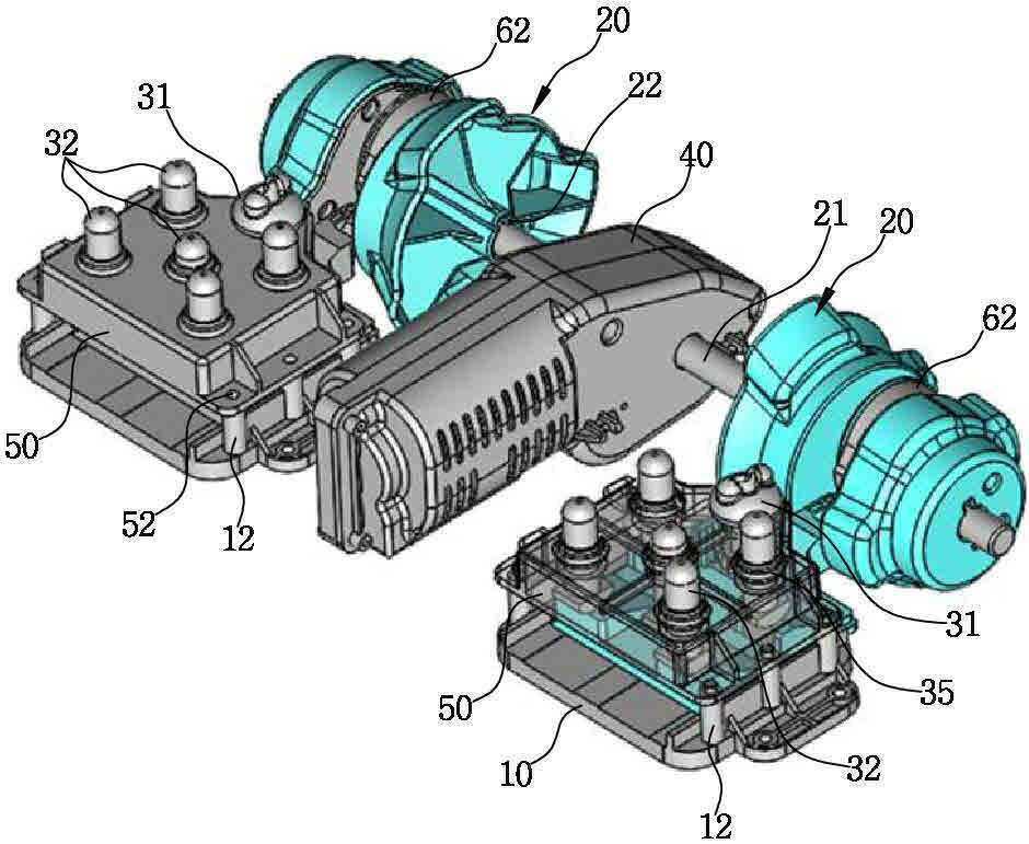 ㈜바디프랜드가 지난 2023년 7월 14일 출원(출원번호 제10-20230091653호)해 2024년 10월 14일 등록(등록번호 제10-2718743호)을 받은 ‘발 마사지 장치(Foot Massage Instrument)’ 특허의 대표 도면. 그림=키프리스