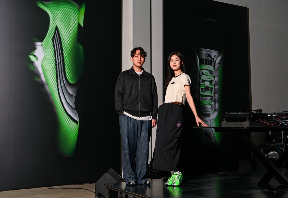 푸마(PUMA)가 신규 프랜차이즈 H-Street(에이치스트릿)의 출시를 기념하기 위해 선보인 글로벌 론칭 이벤트 ‘FUTURE ARCHIVES: THE H-STREET’이 소비자들의 많은 관심 속 성황리에 마무리됐다. 사진=푸마