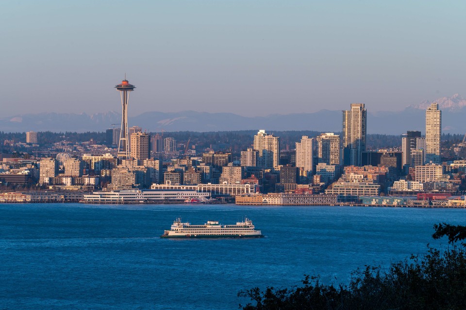 엘리엇 베이(Elliott Bay) 전경. 사진=시애틀관광청
