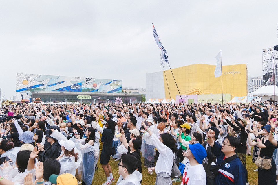 지난해 '아시안 팝 페스티벌' 컬처파크 현장 모습. 사진=파라다이스시티