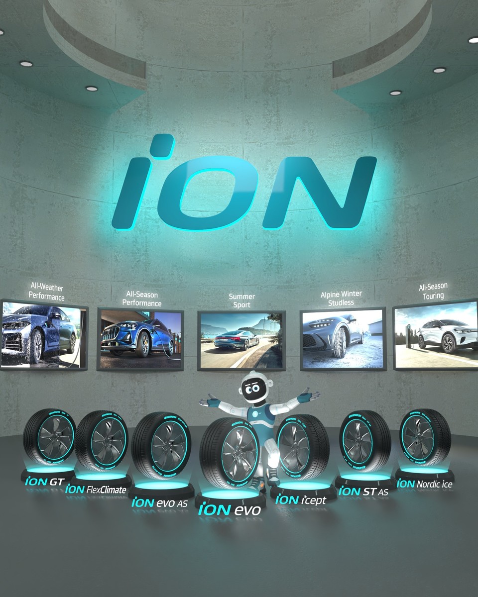 아이온을 소재로 만든 모노마스 디지털 콘텐츠. 사진=한국타이어