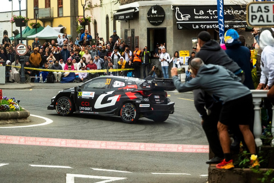 한국타이어 후원 2025 시즌 WRC 스페인 랠리 경기 모습. 사진=한국타이어