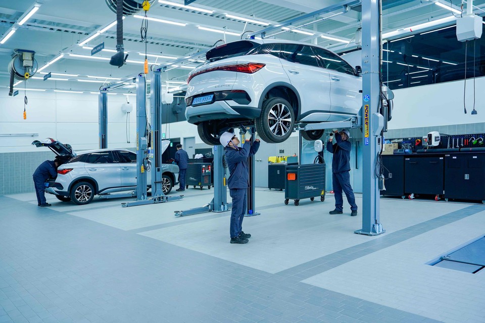 BYD 코리아가 아토 3의 첫 무상 정기점검을 진행한다. 사진=BYD 코리아