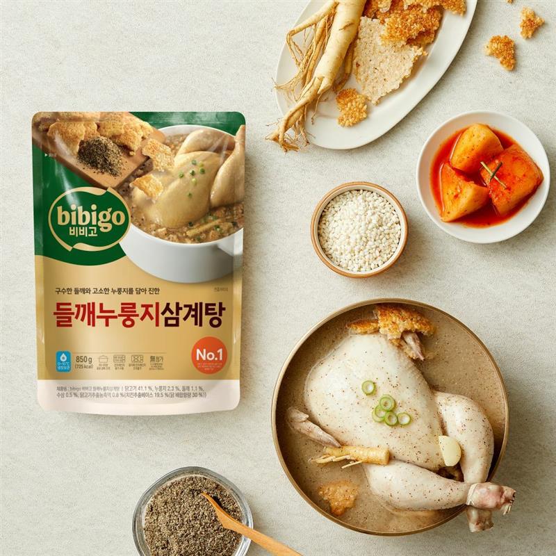 CJ제일제당은 ‘비비고 들깨누룽지 삼계탕’을 출시했다고 3일 밝혔다. 사진=CJ제일제당