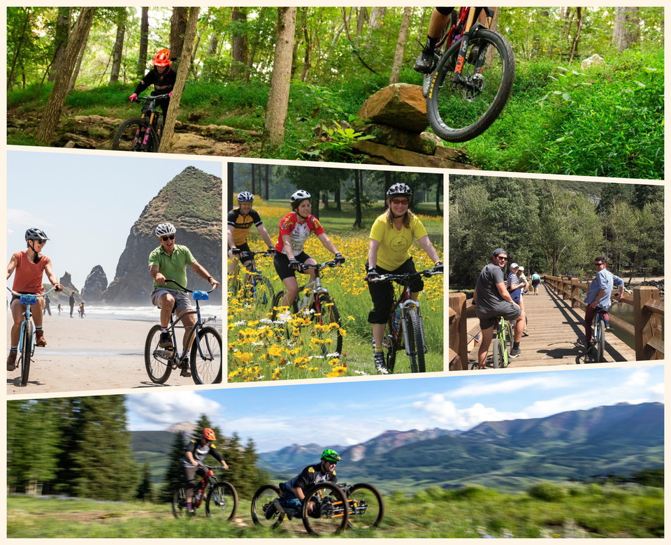 미국관광청이 추천하는 산악, 미식, 도심 등 다양한 자전거 여행코스. 사진=미국관광청