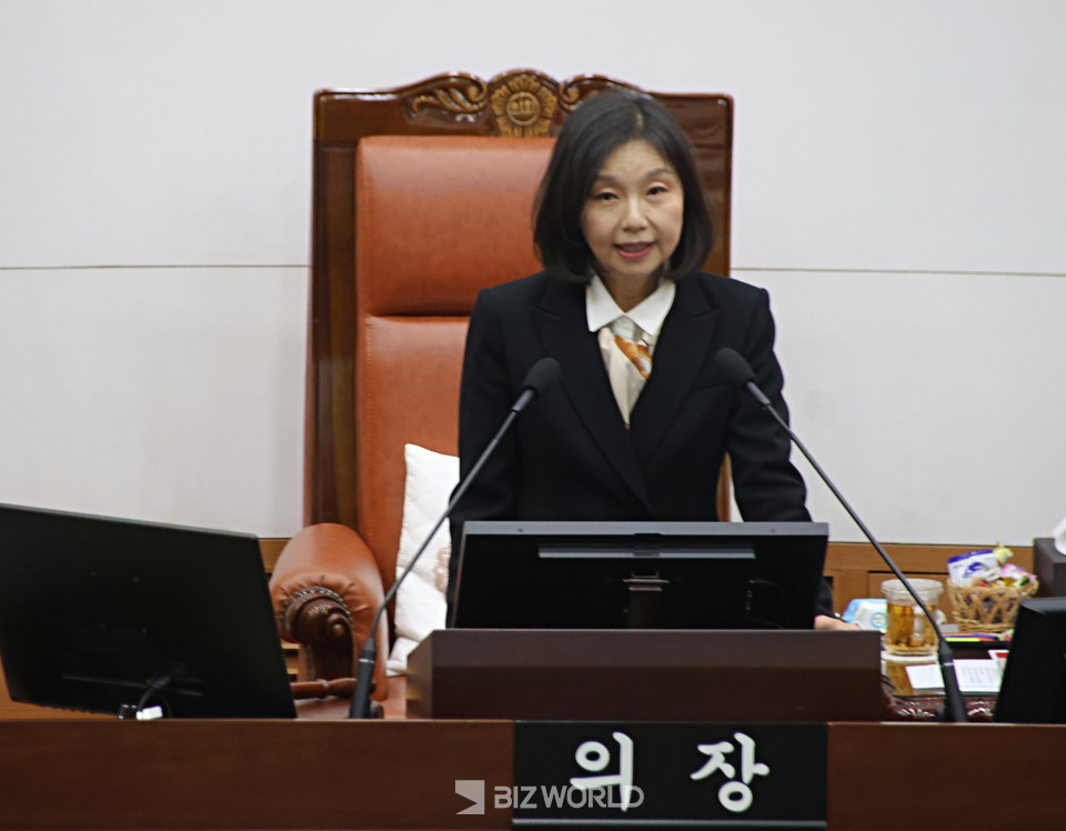 최호정 의장. 사진=손진석 기자