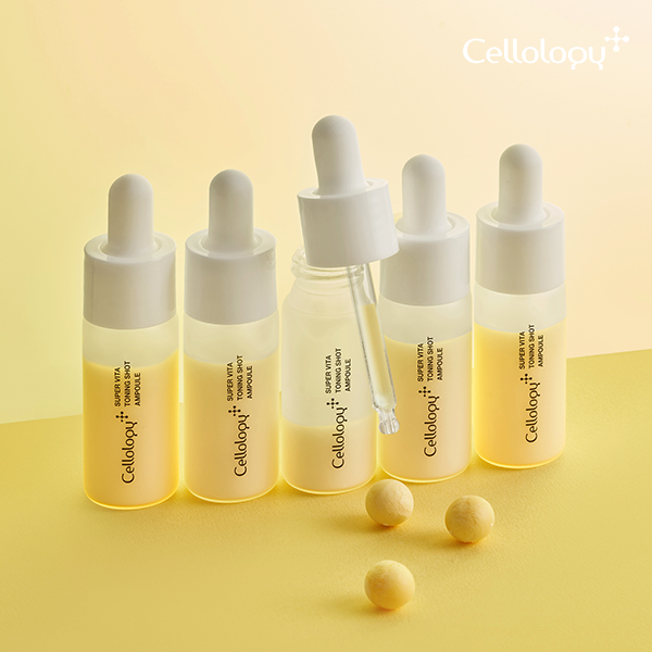 뷰티 홈케어 전문 브랜드 ‘셀올로지(Cellology)’가 강한 자외선과 기미 고민이 심해지는 여름철을 겨냥해, ‘슈퍼 비타 토닝 샷’을 최근 출시했다고 7일 밝혔다. 사진=셀올로지