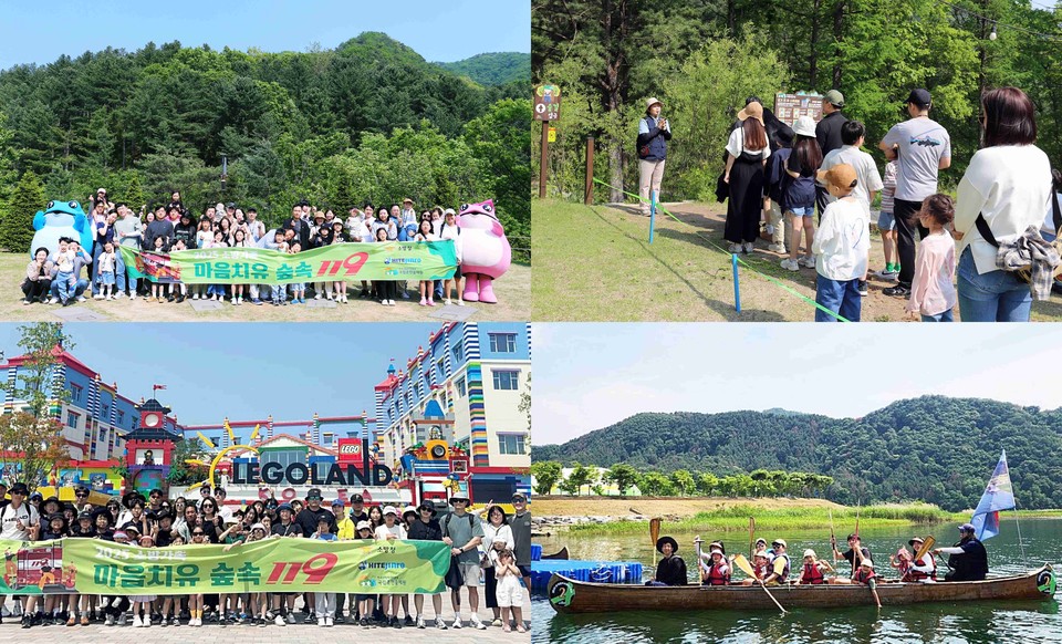 하이트진로가 5~6월 두 달 동안 총 4차수에 걸쳐 현직 소방관 55가족, 총 220명이 참가한 ‘2025 하이트진로 소방가족 힐링 캠핑 페스티벌’을 성공리에 마무리했다. 사진은 현장 모습. 사진=하이트진로