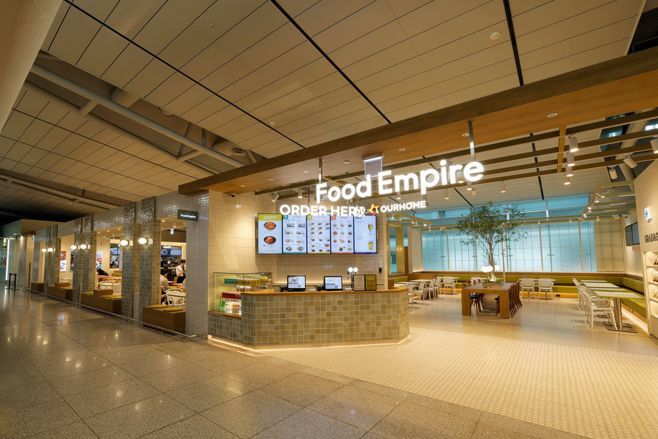 아워홈 푸드엠파이어 인천공항 제1여객터미널점 전경. 사진=아워홈