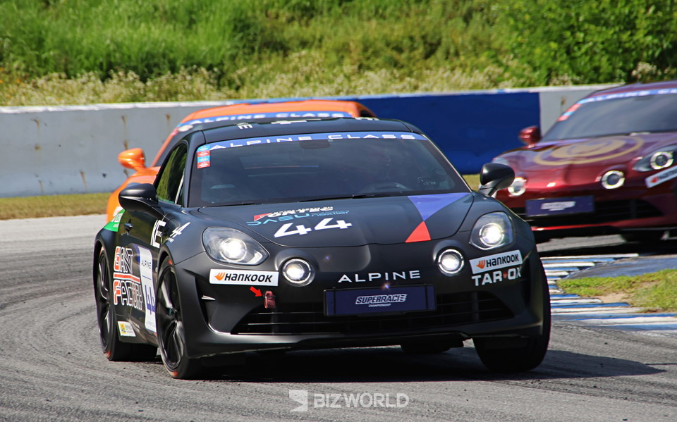 알핀 클래스 2위를 차지한 자이언트팩토리 홍찬호. 용인=손진석 기자