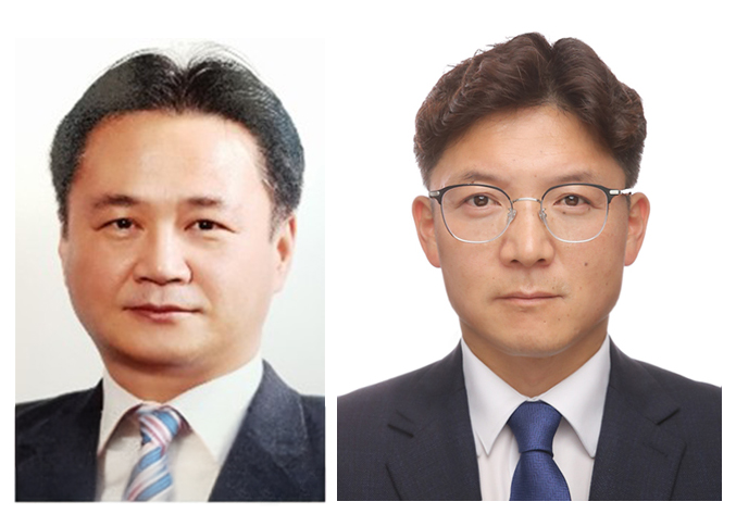 구자억 종합병원본부대표(왼쪽), 심승식 상무보(수도권 종병사업부장). 사진=한국팜비오