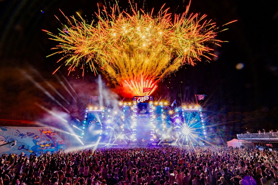 지난 2023년 서울랜드에서 열린 ‘2023 카스쿨 페스티벌’ 현장. 사진=오비맥주