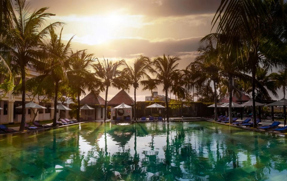 아난타라 호이안 '메인 풀'. 사진=아난타라 호이안