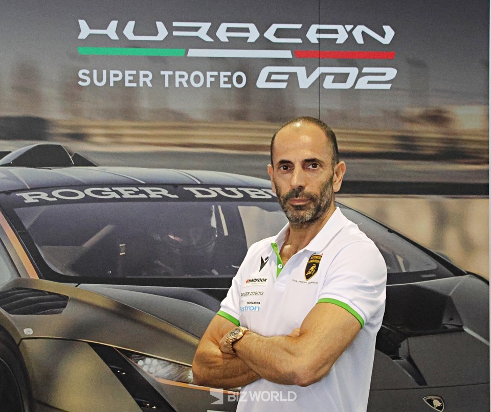 오토모빌리 람보르기니의 아시아태평양 지역 총괄 프란체스코 스카르다오니. 인제=손진석 기자