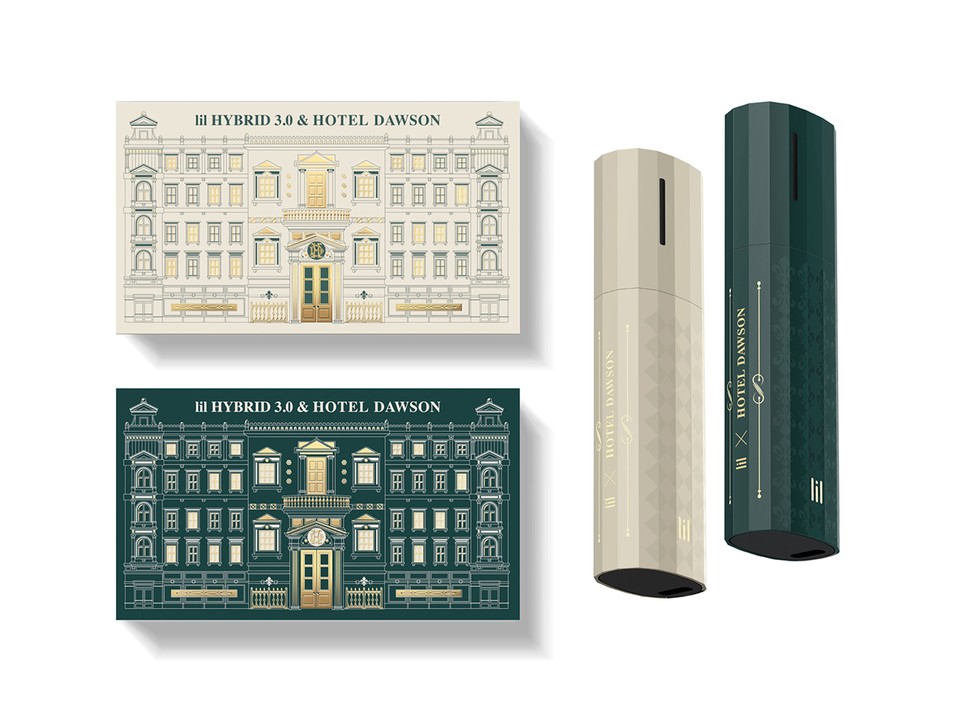 ‘릴 하이브리드 3.0 호텔도슨 에디션’ 2종. 사진=KT&G