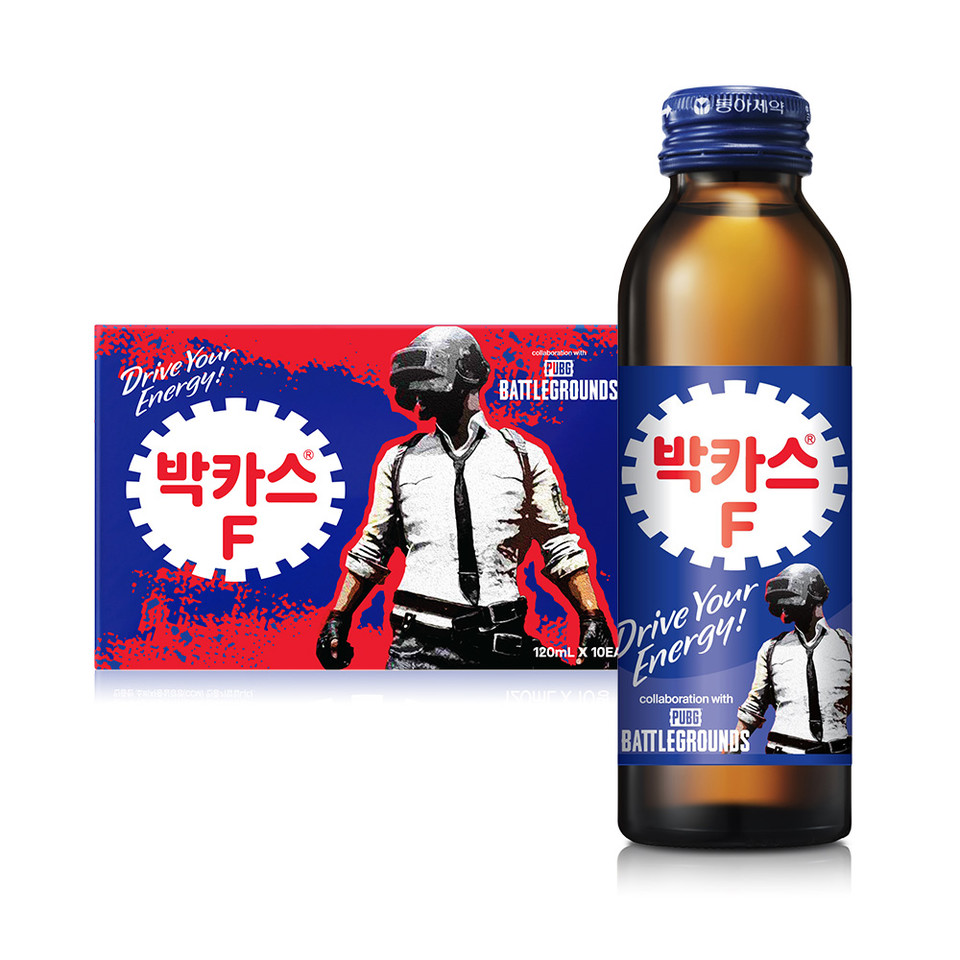 ‘박카스F’ 배틀그라운드 스페셜 에디션. 사진=동아제약