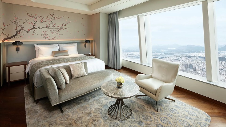 시그니엘 서울 객실. 사진=롯데호텔앤리조트