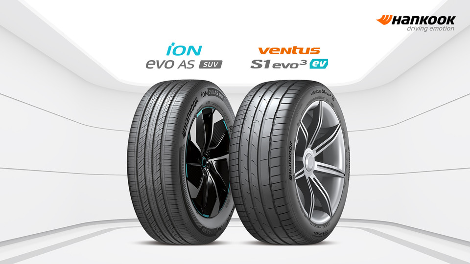 아이온 에보 AS SUV 및 벤투스 S1 에보3 ev. 사진=한국타이어