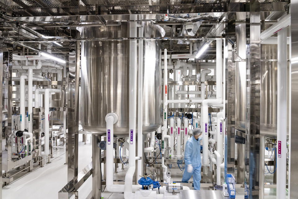 한미약품 평택 바이오플랜트 내부 시설 모습. 사진=한미그룹