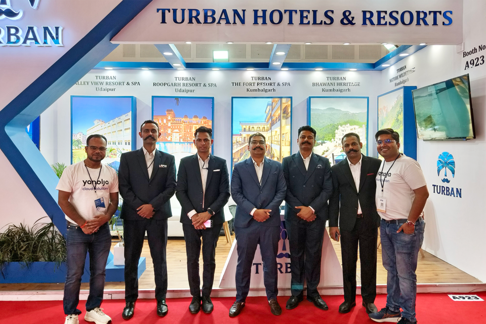 야놀자 클라우드 솔루션은 이달 11일(현지시간)부터 사흘간 인도 뭄바이에서 진행된 최대 여행 무역 박람회 ‘Travel & Tourism Fair’를 통해 여행 서비스 사업자를 비롯한 업계 관계자 대상으로 클라우드 기반 호스피탈리티 솔루션(SaaS)을 소개했다. 사진은 현장 모습. 사진=야놀자