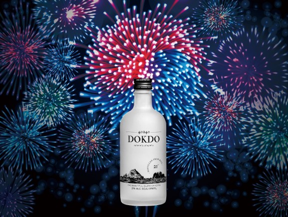 40240 독도소주 21°. 사진=케이알컴퍼니㈜ 농업회사법인