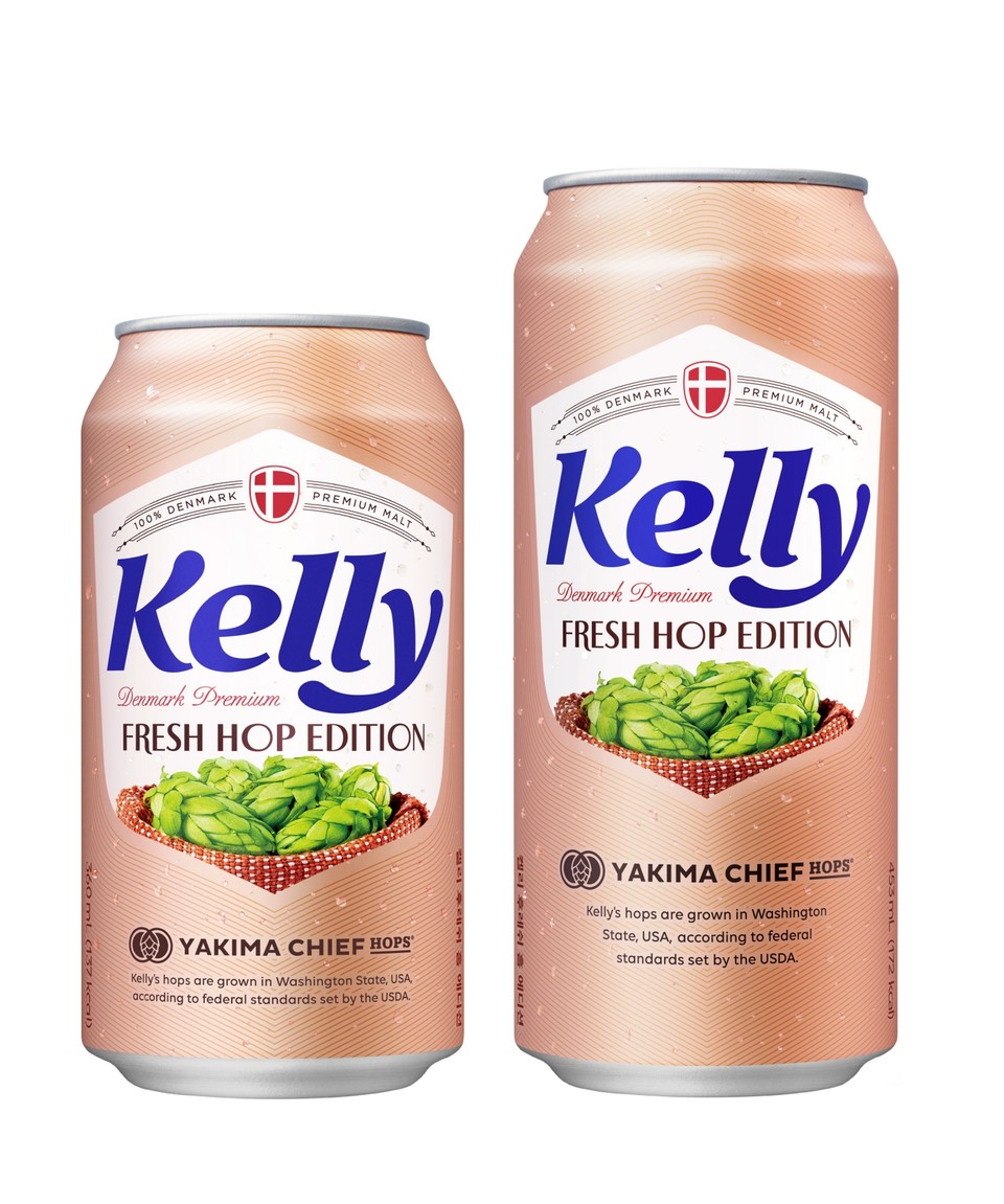 켈리 후레쉬 홉 에디션 제품. 사진=하이트진로