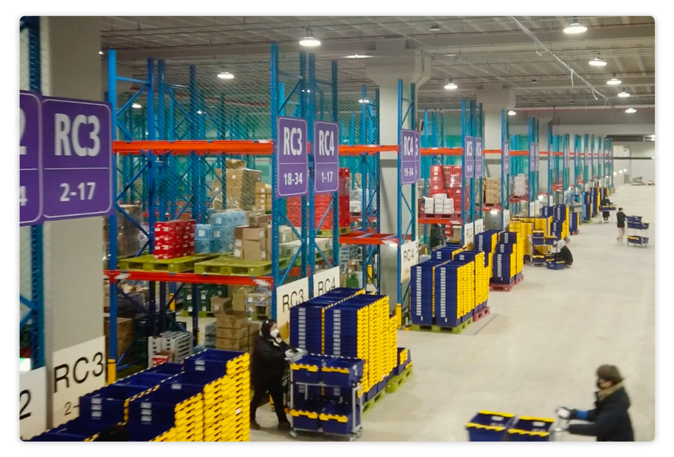 컬리 김포 물류센터 전경. 사진=컬리 블로그 갈무리