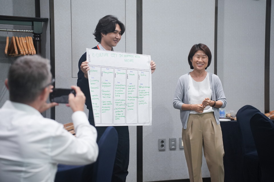 고양시 MICE 지속가능성 워크숍 진행 모습. 사진=고양컨벤션뷰로