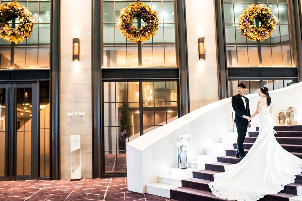 웨딩홀 소노펠리체 컨벤션에서 오는 10월부터 내년 2월까지 결혼하는 예비 신랑 신부를 대상으로 웨딩 잔여 타임 프로모션이 전개된다. 사진=소노인터내셔널