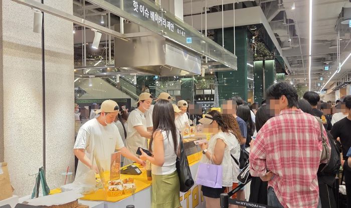 망원 프토빌은 지난 8월 1일부터 8일까지 단 8일 동안 더현대 서울에서 팝업스토어를 성공적으로 운영했다고 설명했다. 사진=망원 프토빌