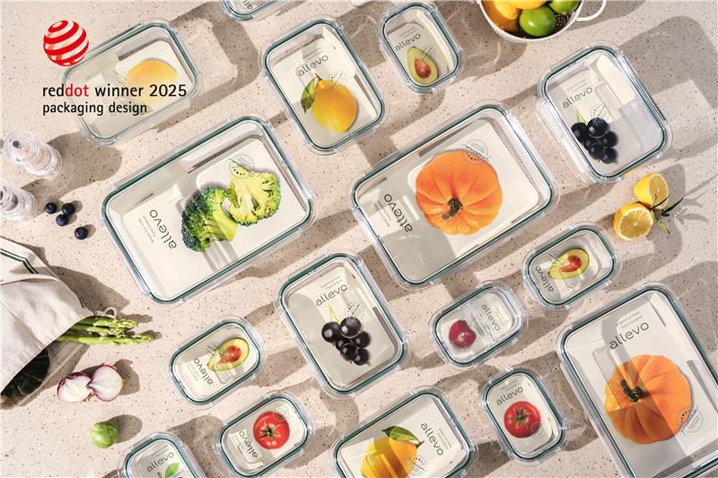 ‘레드닷 디자인 어워드(Red Dot Design Award)’에서 본상을 수상한 현대홈쇼핑의 자체 브랜드(PB) ‘알레보(allevo)’ 제품. 사진=현대홈쇼핑