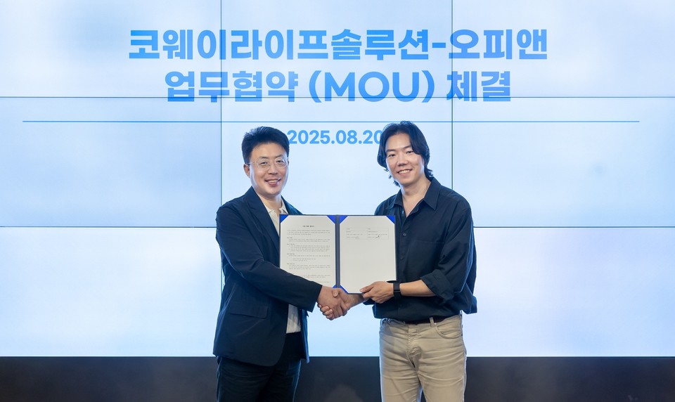 코웨이라이프솔루션과 의료닥터가 업무협약을 체결했다. 사진=코라솔