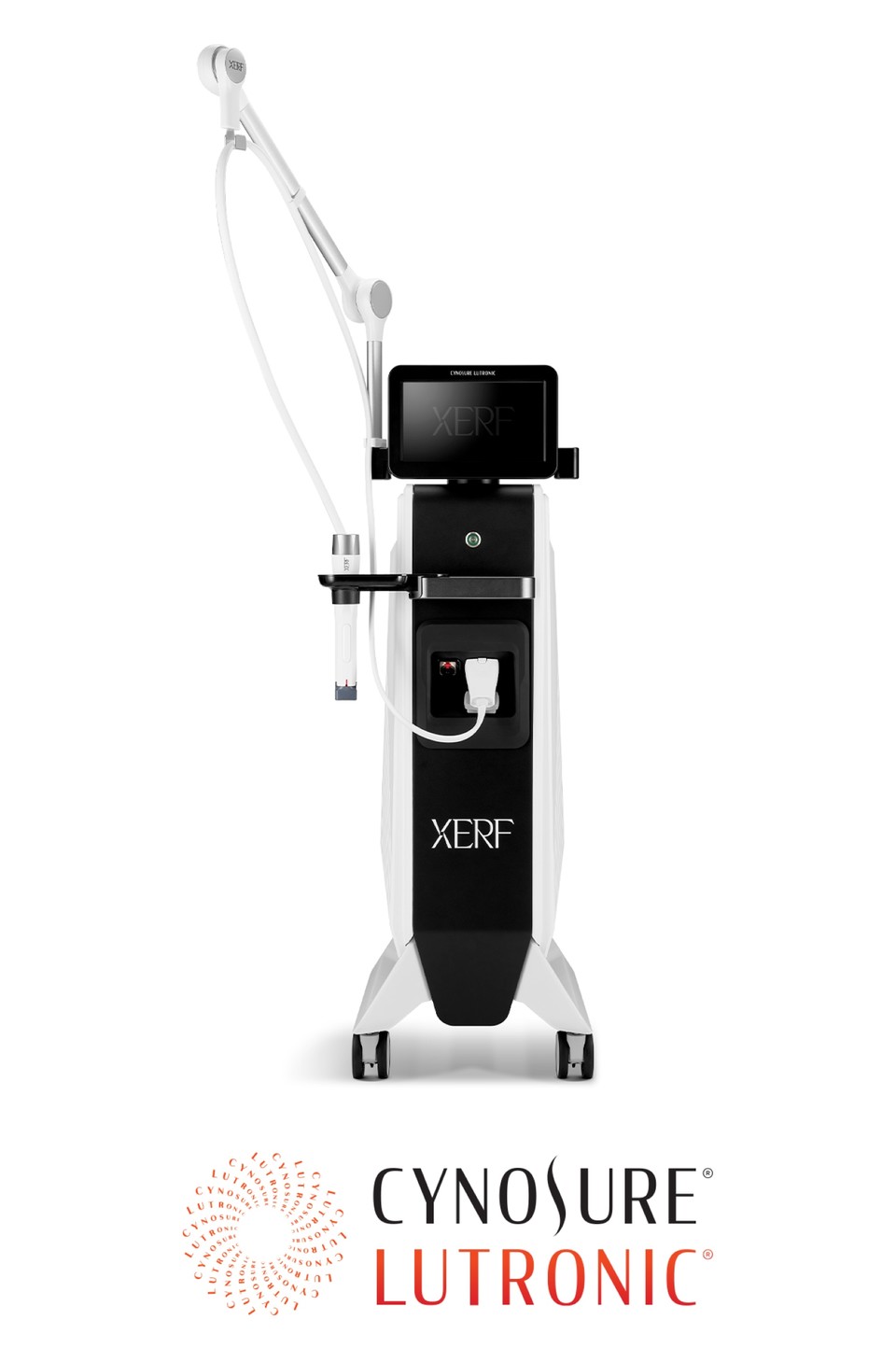 세르프 장비 이미지와 사이노슈어 루트로닉 로고. 사진=사이노슈어 루트로닉